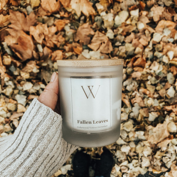 Fallen Leaves Candle